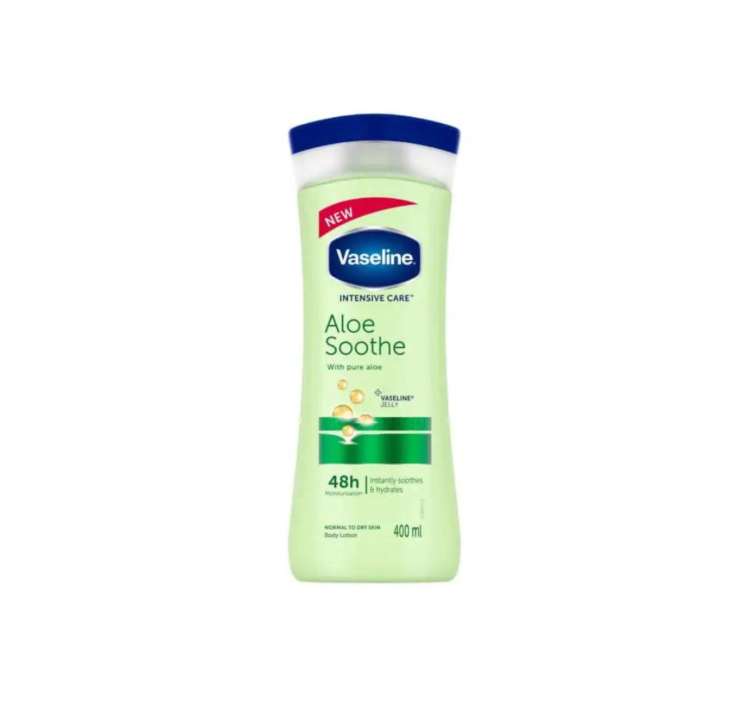 لوسیون بدن وازلین Aloe soothe کد5004