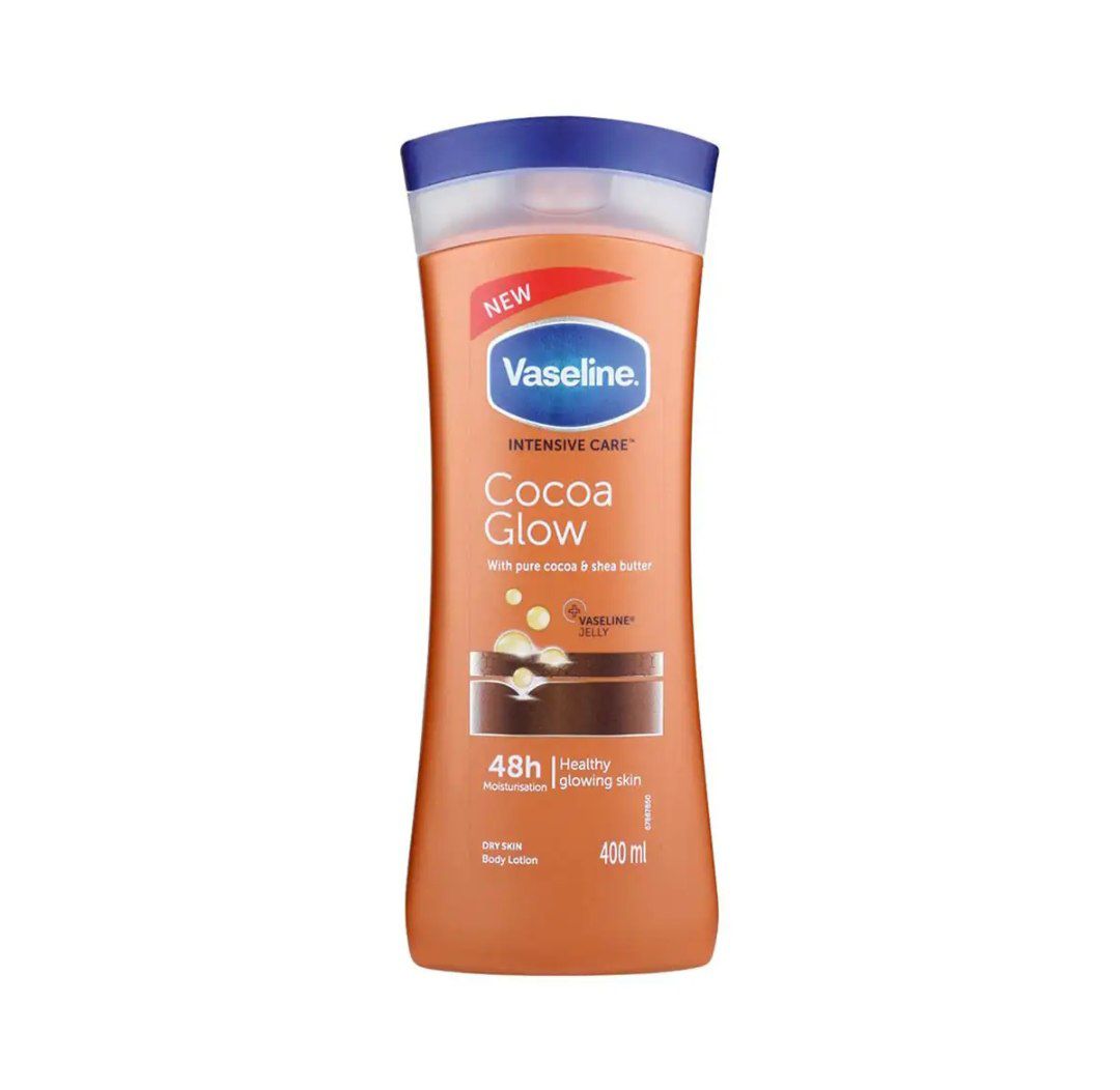 لوسیون بدن وازلین Cocoa glow کد 5003